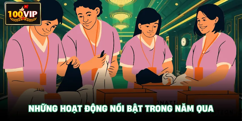 Những hoạt động nổi bật trong năm qua Những hoạt động nổi bật trong năm qua